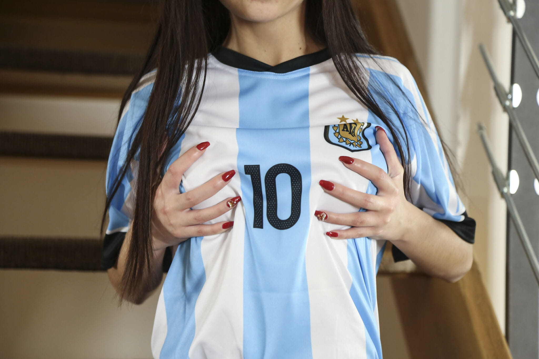 Argentina football fan finger fucks herself - part 2128 page 1